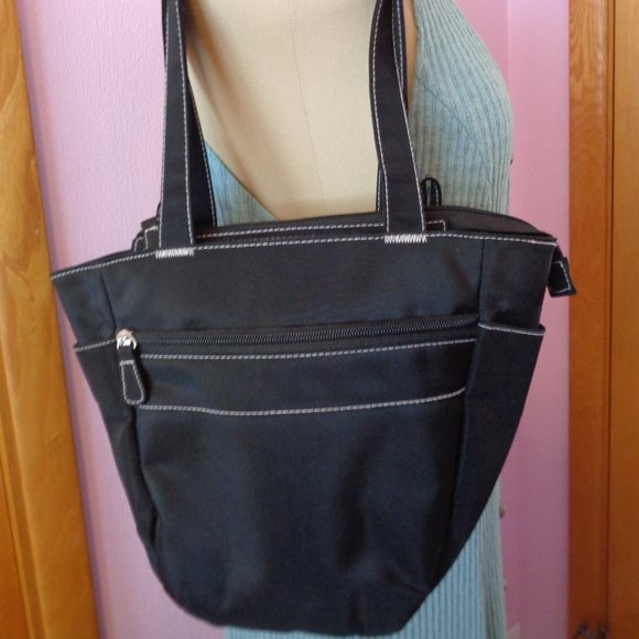 ADS Black Satchel Shoulder Baby Bag - Picture 1 of 13